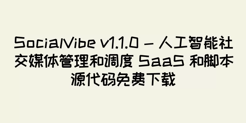SocialVibe v1.1.0 - 人工智能社交媒体管理和调度 SaaS 和脚本源代码免费下载