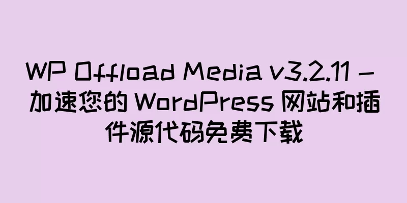 WP Offload Media v3.2.11 - 加速您的 WordPress 网站和插件源代码免费下载