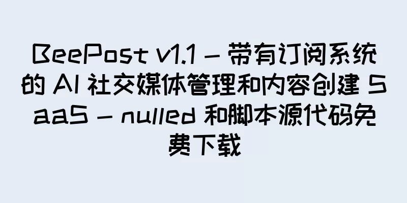 BeePost v1.1 - 带有订阅系统的 AI 社交媒体管理和内容创建 SaaS - nulled 和脚本源代码免费下载