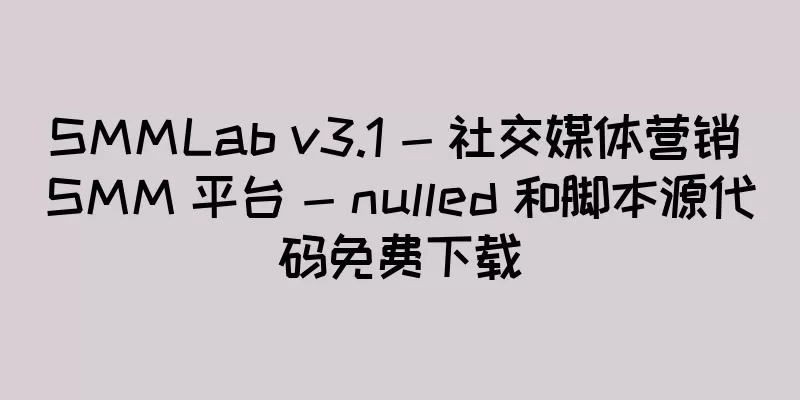 SMMLab v3.1 - 社交媒体营销 SMM 平台 - nulled 和脚本源代码免费下载
