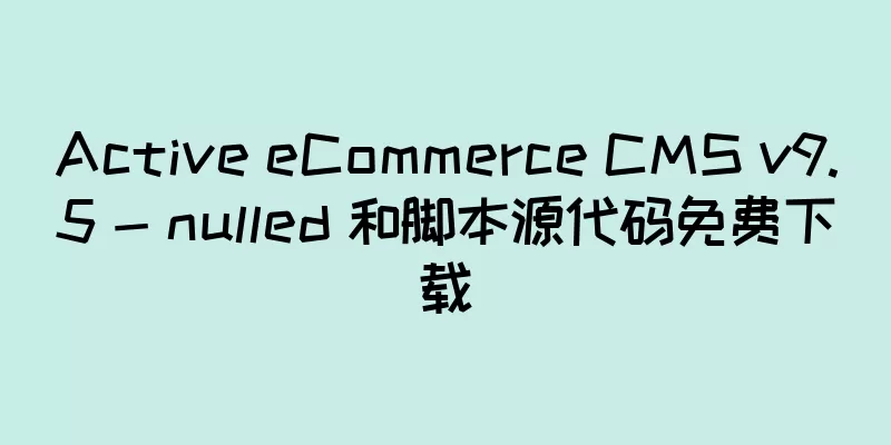 Active eCommerce CMS v9.5 - nulled 和脚本源代码免费下载