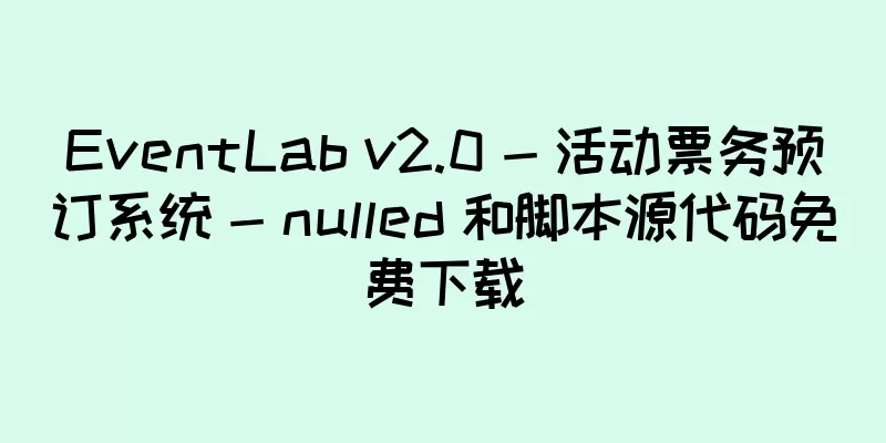 EventLab v2.0 - 活动票务预订系统 - nulled 和脚本源代码免费下载