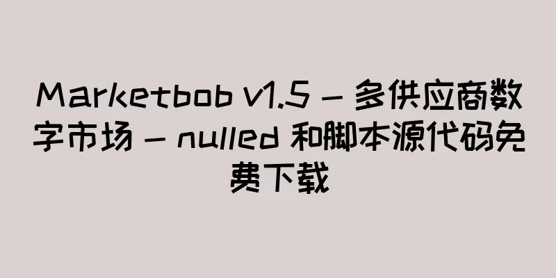 Marketbob v1.5 - 多供应商数字市场 - nulled 和脚本源代码免费下载