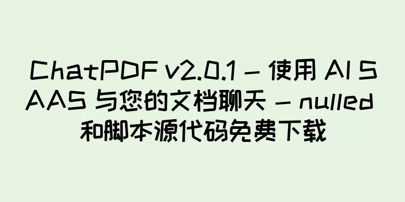 ChatPDF v2.0.1 - 使用 AI SAAS 与您的文档聊天 - nulled 和脚本源代码免费下载