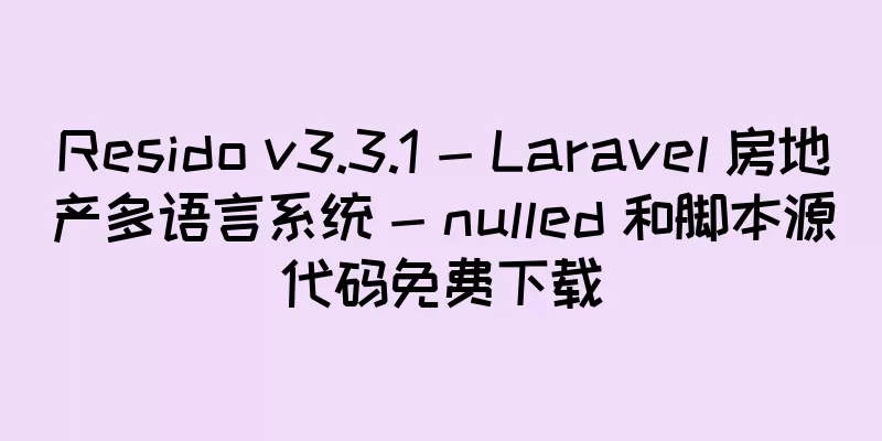 Resido v3.3.1 - Laravel 房地产多语言系统 - nulled 和脚本源代码免费下载